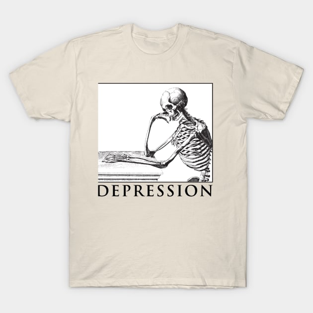 DEPRESSION T-Shirt by theanomalius_merch